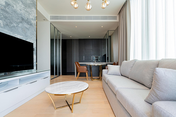 hermoso apartamento diseno moderno contemporaneo luz natural frente ventana cortina blanca 609648 70 1